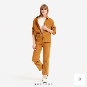Everlane Corduroy Straight Leg Crop